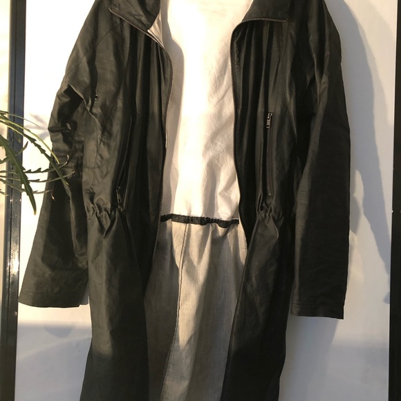 Theory parka rain jacket Sz L fits M or L - Picture 8 of 8